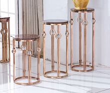 подставки под цветы комплект sandía искусственный темно-серый мрамор в Нижневартовске