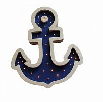 детский светильник якорь синий в Нижневартовске