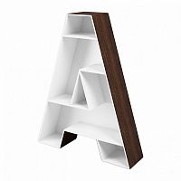 полка буква а белый и венге от odingeniy в Нижневартовске