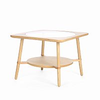 стол кофейный cutout натуральное дерево в Нижневартовске