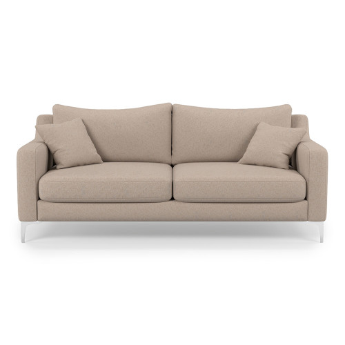 диван mendini трехместный прямой бежевый в Нижневартовске