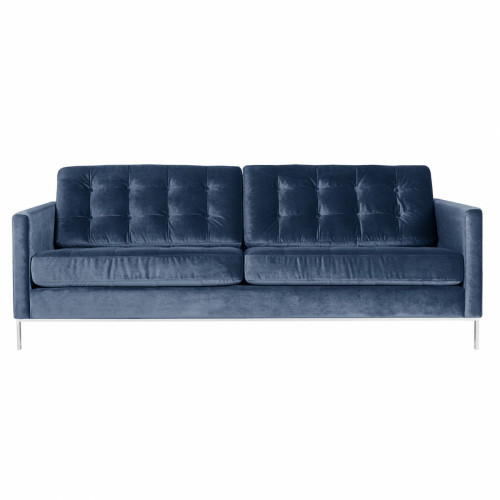 диван kalle прямой синий в Нижневартовске