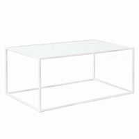 стол журнальный darmian into white матовое стекло в Нижневартовске