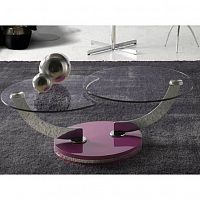 столик журнальный раздвижной f1169aa бордовое основание от angel cerda в Нижневартовске