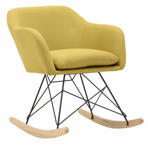кресло-качалка жёлтого цвета в Нижневартовске