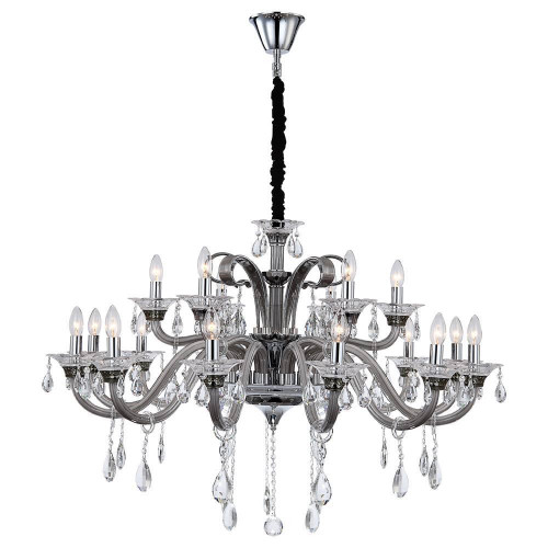 подвесная люстра globo dunja 64104-18 хром в Нижневартовске