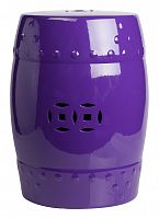 керамический столик-табурет garden stool фиолетовый в Нижневартовске