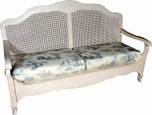 французкая лавочка mobilier de maison сине-белая в Нижневартовске