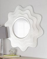 зеркало круглое фигурное марайа chalk white в Нижневартовске