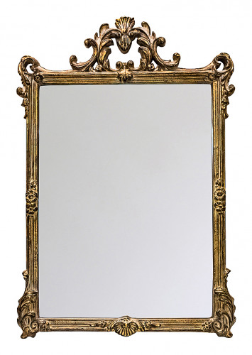 зеркало золотое прямоугольное большое с резьбой бирюзовое сен-жермен в Нижневартовске