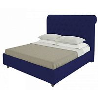 кровать большая 200х200 sweet dreams синяя в Нижневартовске