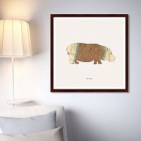 картина: nyc hippo, 2016г в Нижневартовске