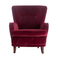 кресло giotto бордовое в Нижневартовске