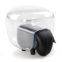 держатель для ватных дисков sheep чёрный-прозрачный в Нижневартовске