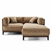 диван case угловой светло-коричневый 195х188 в Нижневартовске