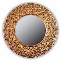 зеркало круглое бронзовое диаметр 75 см с декором коралл coral в Нижневартовске