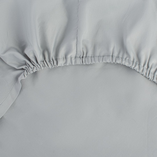 простыня на резинке из перкаля светло-серого цвета в Нижневартовске