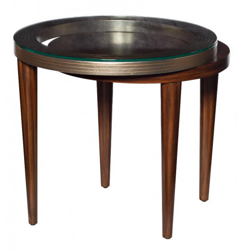 стол журнальный bennie ii коричневый, прозрачный в Нижневартовске