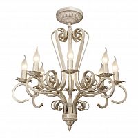 потолочная люстра vitaluce v1072/8pl бежевая в Нижневартовске