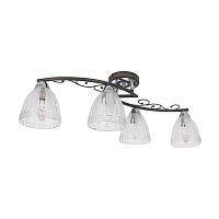 потолочная люстра idlamp nield 232/4pf-blackchrome в Нижневартовске
