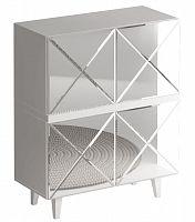 шкаф kristal белый, зеркальный в Нижневартовске