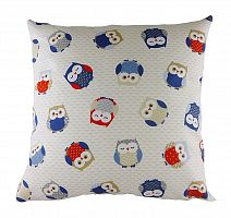 подушка с принтом owl print blue в Нижневартовске