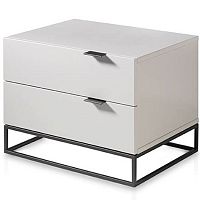 прикроватная тумбочка estetico от angel cerda белая в Нижневартовске