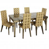 стол обеденный без стекла 166х109х76 коричневый в Нижневартовске