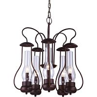 подвесная люстра arte lamp bulbo a8955lm-5br в Нижневартовске