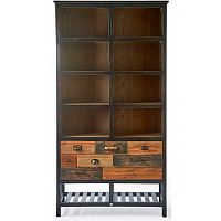 книжный шкаф гавань деринга коричневый в Нижневартовске