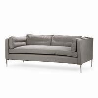 диван barnes прямой серый в Нижневартовске