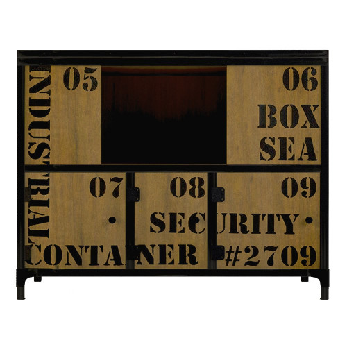 комод «industrial» горизонтальный коричневый в Нижневартовске