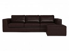 диван kansas угловой коричневый в Нижневартовске