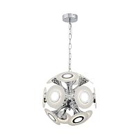 люстра дизайнерская none) хром белая в Нижневартовске