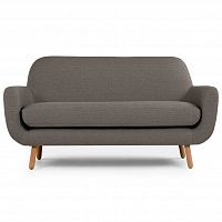 диван jonah двухместный прямой серый в Нижневартовске