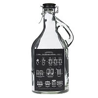 бутылка glass с крышкой чёрного цвета в Нижневартовске