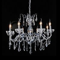 люстра md103906-8a от illuminati серебряный в Нижневартовске