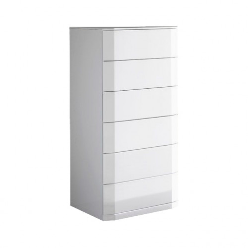 комод вертикальный bumblebee 2 белый в Нижневартовске