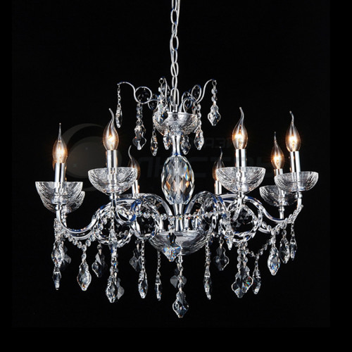 люстра md103906-8a от illuminati серебряный в Нижневартовске