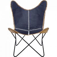 кресло butterfly синий в Нижневартовске