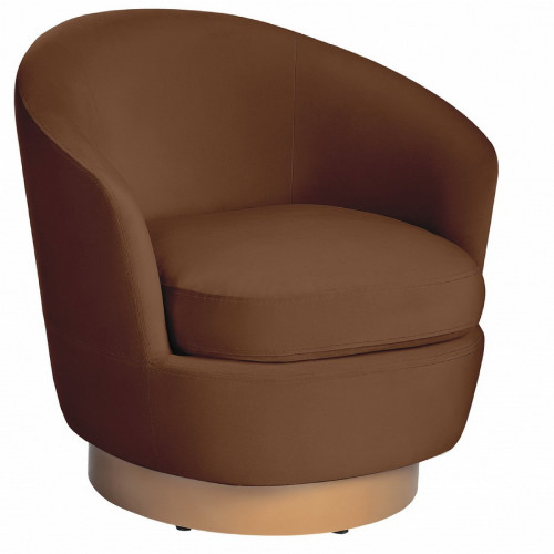 кресло tina коричневое в Нижневартовске