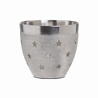 подсвечник металлический серебряный sue, 8 см в Нижневартовске