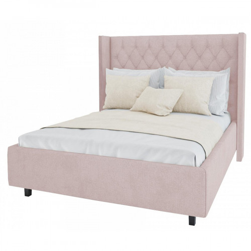 кровать большая 200х200 wing-2 пыльная роза в Нижневартовске