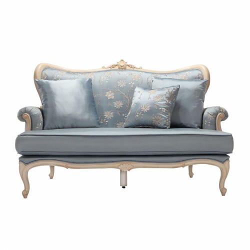 диван lavemaris двухместный прямой голубой в Нижневартовске