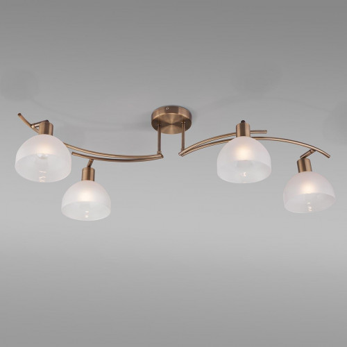 потолочная люстра eurosvet alta 30141/4 античная бронза в Нижневартовске