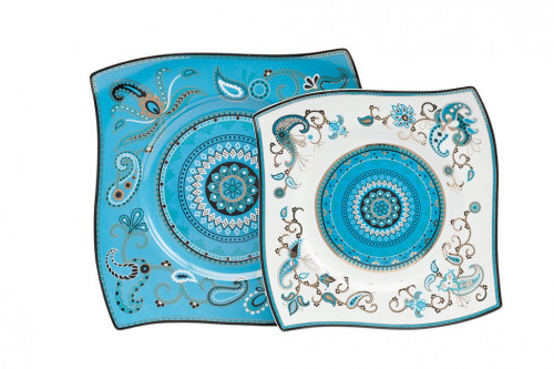 комплект тарелок artblanc blue в Нижневартовске