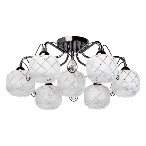 потолочная люстра de markt грация 358015107 белая в Нижневартовске