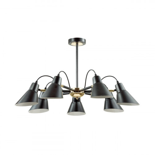 потолочная люстра lumion naomi 3709/7c черная в Нижневартовске