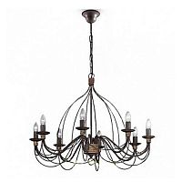 подвесная люстра ideal lux corte sp8 ruggine в Нижневартовске