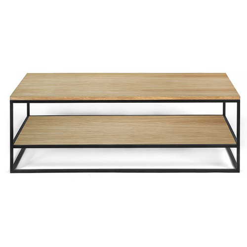 стол журнальный london twin black светлый дуб в Нижневартовске